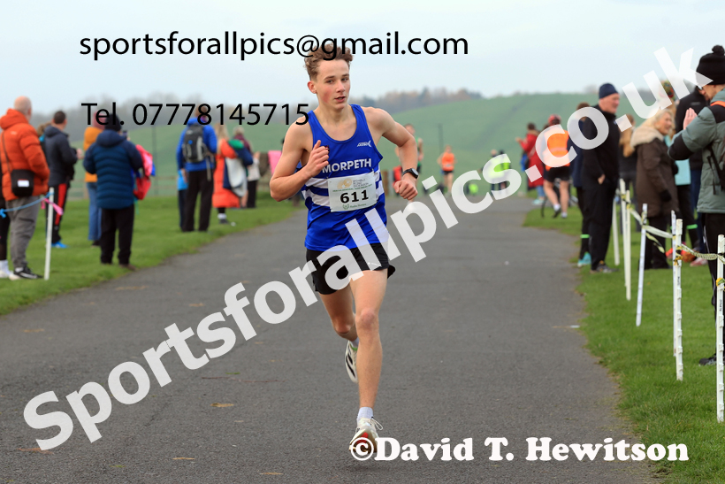 Boys and Girls Under-15s 2025 Heaton Memorial 10k Road Race, Newcastle Town Moor, Sunday, November 9th. Photo: David T. Hewitson/Sports for All Pics